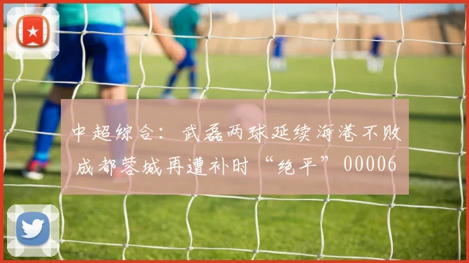 中超综合：武磊两球延续海港不败 成都蓉城再遭补时“绝平”0000644